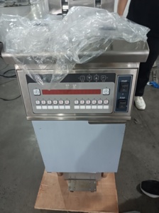 Friteuse à gaz OFG-H126 de haute qualité en acier inoxydable pour poulet / friteuse professionnelle pour remorque alimentaire avec système de filtration d'huile - Product Image 4