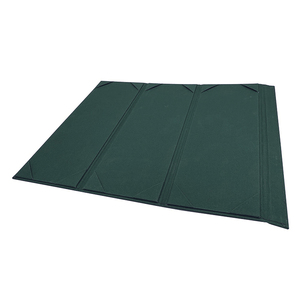 Manufacturer Custom Menu Board Drinks Menu 3 Sided Triangular <b>Table</b> Display Stand Fabric Menu - Product Image 6