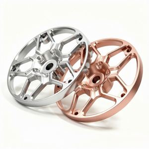 Placa Adaptadora de Rueda para Dron RC, de Aleación de Aluminio Mecanizada por CNC, Anodizada en Oro Rosa, para Piezas de Aeronaves UAV - Product Image 3