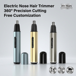 MN-2332 Tondeuse électrique premium <span class=keywords><strong>pour</strong></span> <span class=keywords><strong>poils</strong></span> <span class=keywords><strong>de</strong></span> <span class=keywords><strong>nez</strong></span>, étanche, rechargeable, système <span class=keywords><strong>de</strong></span> sécurité à double lame, indolore, <span class=keywords><strong>pour</strong></span> hommes - Product Image 1