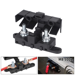 Portafusibles Littelfuse 500A con Fijación por Perno M8 para Uso Automotriz y Marino - Product Image 1