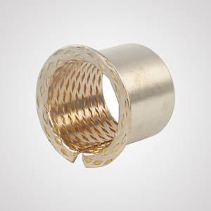 جلبة برونزية ملفوفة سبائك النحاس القصدير انزلاق لصناعات البناء ذات شفة FB090 092 WB700 <span class=keywords><strong>WB</strong></span> - Product Image 3