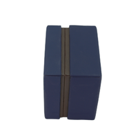 Boîte à bijoux LED en matériaux recyclés pour bagues, colliers et fiançailles, avec doublure en éponge, idéale pour les cadeaux féminins - Vente en gros
