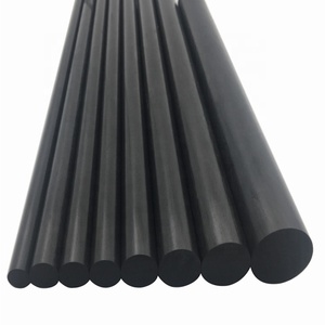 Canne télescopique carrée en fibre de carbone creuse de 500 mm, tige de pêche solide en fibre de carbone pultrudée flexible - Product Image 3
