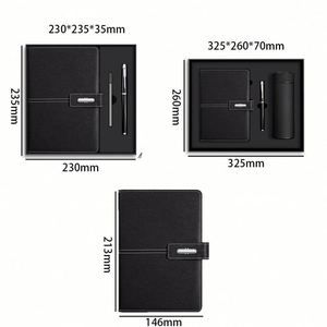 Wholesale Customized <b>Notebooks</b> with Pen Water Bottle Promotional Business Gifts Leather <b>Notebook</b> A5 <b>Notebook</b> Gift Box <b>Set</b> - Product Image 3