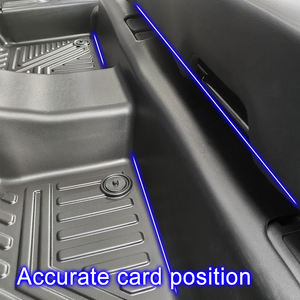 Fabricante profesional 5D Tpe Floor Pads Car Mat Alfombras Car Floor Mats para Ford Escape 2019-2023 - Product Image 5