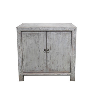 Meuble de salon en bois blanc antique chinois, reproduction, vente en gros - Product Image 2