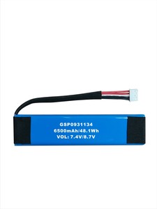7.4V 6500mAh <span class=keywords><strong>2</strong></span>*6500mAh 48.1wh xhb2.54/5P <span class=keywords><strong>Polymer</strong></span> Pin <span class=keywords><strong>Lithium</strong></span> <span class=keywords><strong>ion</strong></span> cho loa jbl xtreme 1 <span class=keywords><strong>2</strong></span> 3 xtreme1 gsp0931134 màu xanh b196 - Product Image 2
