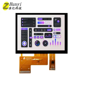 5.7inch Bar Display 640X480Full IPS TFT LCD Module SPI+RGB MIPI DSI Interface With resistive Touchscreen LCD Panel