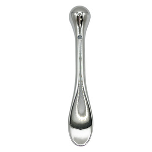 Espátula para Crema de Ojos y Varita de Masaje Facial de Aleación de Zinc - Herramienta Metálica de Doble Punta para el Cuidado de la Piel, Cuchara de Belleza Reutilizable e Higiénica con Punta de Bola - Product Image 2