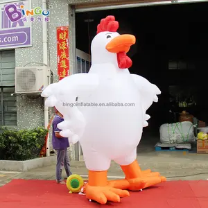 Kostum Maskot Ayam Tiup Kustom, Model Penis Kain Oxford