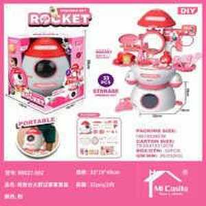 Diy Rocket Dressing Table Toy Set 23Cm Plastic Fantasy Sci Fi For Kids 5 To 7 Years - Product Image 3