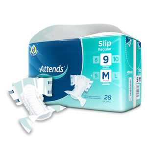 ผ้าอ้อมผู้ใหญ่แบบใช้แล้วทิ้งที่เป็นมิตรกับสิ่งแวดล้อม M 9 4X28แบบธรรมดาลื่น - Product Image 1