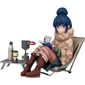 YMJ 12cm Anime <span class=keywords><strong>Yuru</strong></span> Shima Rin PVC figurine décontracté Camp DX Figurine à collectionner modèle poupée jouet - Product Image 1