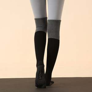 Knee-length Boots Paired with Anti-slip Yoga Socks Five-finger Socks and Split-toe Socks Specifically Designed for Pilates - Product Image 5