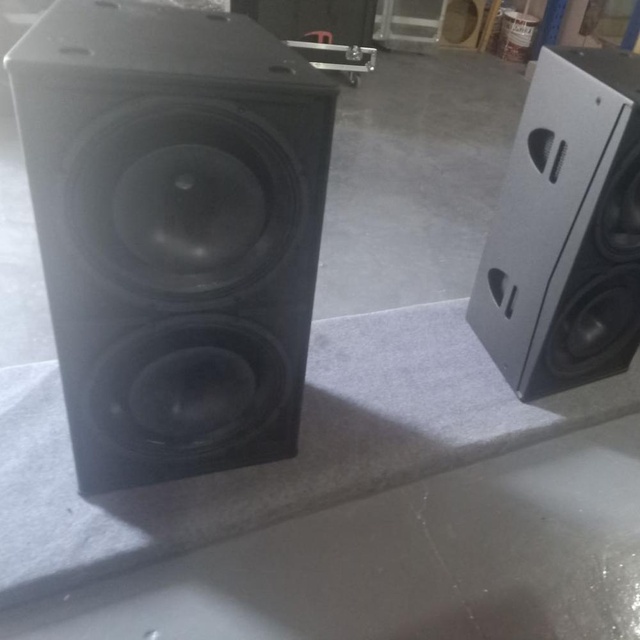 Ultra - Lightweight Dual 15 - Inch Coaxial Neodymium Magnetic Speaker with Built-in Frequency Divider