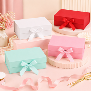 Caja de Regalo Magnética Plegable de Lujo con Logotipo Personalizado, Cajas de Embalaje de Cartón Rígido, Fabricante Mayorista de Embalaje de Regalo Personalizado - Product Image 5