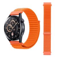 20 mm nylon band voor Samsung Galaxy Watch Verstelbare Huawei horlogeband 22 mm armbanden