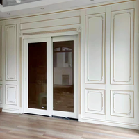 Décoration de villa de style français, panneau mural en bois massif, personnalisation de toute la maison