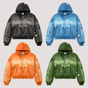 1 Bán Buôn Chất Lượng Puff In Ấn Nặng Bông Người Đàn Ông Của Hoody Quá Khổ Tùy Chỉnh Người Đàn Ông Của Hoodies & Áo Nỉ Bộ - Product Image 1