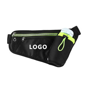 Sac banane de jogging OEM tendance pour femmes et hommes <span class=keywords><strong>avec</strong></span> porte-bouteille, <span class=keywords><strong>ceinture</strong></span> de course réfléchissante et imperméable, poche dissimulée pour bouteille, vente en gros personnalisée - Product Image 4