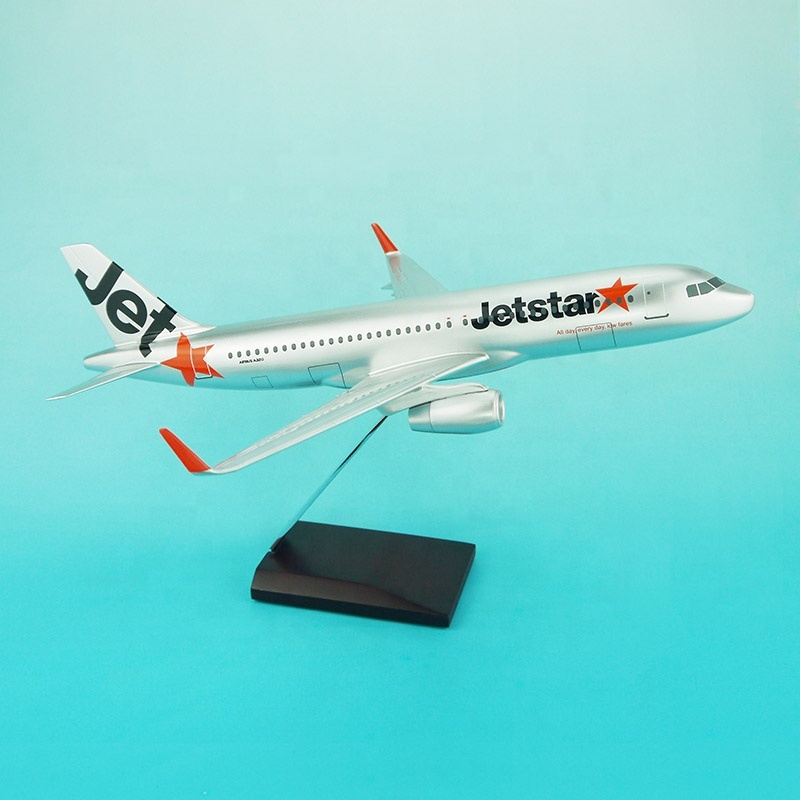 ジェットスター A320NEO 1:100 37cm レジン製 エアバス 飛行機模型