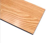 Precio barato Panel compuesto de aluminio fachada de madera de Panel de Acm color de madera de revestimiento de pared Exterior