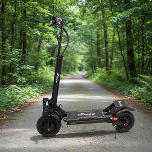 Trottinette électrique pliable pour adultes de 11 pouces, double moteur 1000W, cadre en alliage d'aluminium, batterie au lithium étanche, autonomie de 35 km, capacité de 200 kg - Product Image 1