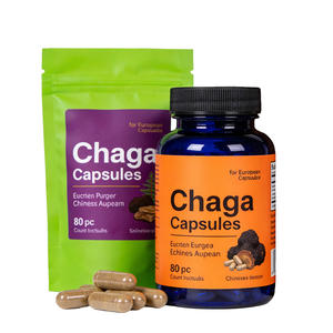 Biologische <span class=keywords><strong>Chaga</strong></span> <span class=keywords><strong>Capsules</strong></span> Antioxidanten Vegan Custom Blends Private Label OEM ODM Service HACCP ISO GMP NSF Gecertificeerd - Product Image 3