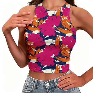 <span class=keywords><strong>Camisetas</strong></span> Cortas Personalizadas con Estampado Completo, Ajustadas, Transpirables, <span class=keywords><strong>de</strong></span> Punto, <span class=keywords><strong>para</strong></span> <span class=keywords><strong>Mujer</strong></span>, con Estampados Dulces y Sexys, Diseño Completo - Product Image 6