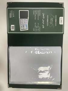 Porte-documents de présentation écologique à anneaux en PVC personnalisé avec 40 pochettes - Product Image 4