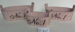 Artigianato in legno nordico per realizzare vecchi vasi ovali <span class=keywords><strong>con</strong></span> spago fioriere portatili decorazione per la casa vasi da fiori succulenti - Product Image 5