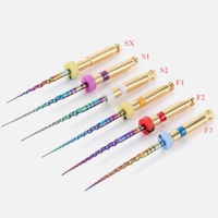 Fichiers dentaires rotatifs Rainbow Niti Fichiers à activation thermique endo pour canaux radiculaires