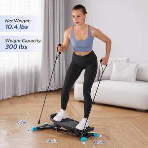 Máquina de Ejercicio Mini Stairmaster para el Hogar, Directo de Fábrica, Entrenamiento de Cuerpo Completo, Steppers Deslizantes, Bandas de Resistencia, Carga de 300 Libras, Ejercicios Abdominales - Product Image 6