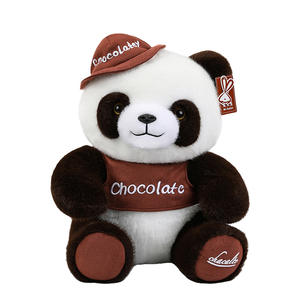 Peluche Panda Marrone Carino, Bambola di Peluche, Cuscino, Regalo, Vendita all'Ingrosso - Product Image 4