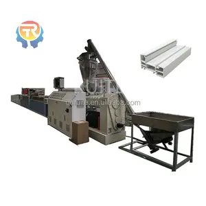 upvc pvc window profile machine manufacture with lamination machine