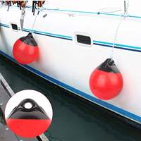 Pare-battage gonflable en PVC pour yacht, type A, type F, protection marine anti-UV pour amarrage de bateau