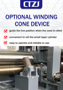 W11S Automatic CNC Universal Plate <strong>Rolling</strong> <strong>Machine</strong> <strong>Rolling</strong> <strong>Machine</strong> Price 3 Roller Plate Bending <strong>Machine</strong> - Product Image 4