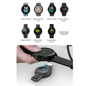 Station de charge rapide sans fil portable <span class=keywords><strong>USB</strong></span> Type <span class=keywords><strong>C</strong></span> PD pour Samsung Galaxy <span class=keywords><strong>Watch</strong></span> 3 4 5 6 <span class=keywords><strong>7</strong></span> 8 Pro Active 2 - Product Image 3