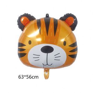 Cute Cartoon Character Foil Forest Animal Theme Birthday <b>Decoration</b> Set Party Supplies for Children <b>Balloon</b> - Product Image 5