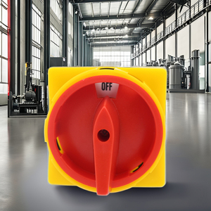 AC 4-<span class=keywords><strong>Pole</strong></span> isolator cam chuyển đổi lw30 3P 25A lỗ duy nhất cài đặt ON-OFF xử lý cho chính chuyển đổi hoạt động công tắc quay - Product Image 2