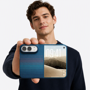 <span class=keywords><strong>Cover</strong></span> per <span class=keywords><strong>iPhone</strong></span> in Fibra di Aramide Personalizzata, Taglio Preciso per <span class=keywords><strong>Fotocamera</strong></span>, Superficie Texturizzata, Etichetta Privata - Product Image 1