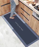 Tapis de cuisine moderne en diatomite antidérapant, imperméable, résistant à l'usure, séchage rapide, inodore, doux, rembourré, adapté aux animaux domestiques et aux taches