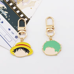 Oferta Especial: Llaveros de Metal con Colgantes de Personajes de Películas, Llaveros Personalizados de Anime Esmaltados - Product Image 5