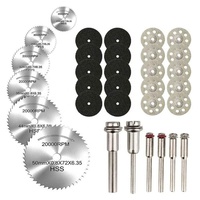 Dremel קצת כלים 32PCS מיני מטחנות רוטרי כלי אביזרי סט מיני חיתוך דיסק