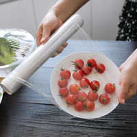 Film alimentaire transparent en PVC souple de qualité alimentaire sur mesure pour conserver les légumes et les fruits frais et hydratés