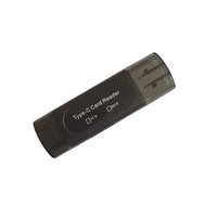 Lecteur de cartes SD 2 emplacements USB 2.0 Type-C haute vitesse tout-en-un multifonction pour ordinateurs