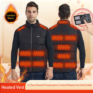 Chaleco térmico informal unisex para invierno, nueva chaqueta ligera personalizada con cierre de cremallera para uso en exteriores, lista para venta al por mayor - Product Image 3