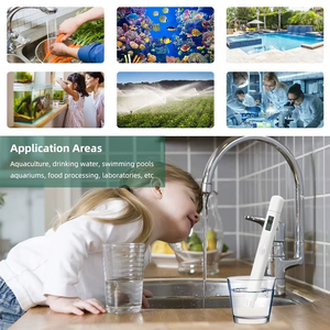 Medidor Digital TDS, 0-9999 <span class=keywords><strong>PPM</strong></span> Faixa, Testador de Qualidade da Água Portátil para Aquários, Hidroponia, Água Potável e Teste Piscina - Product Image 2