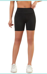 Shorts Clásicos de Cintura Alta para Mujer, con Bolsillo, para Correr, Ciclismo, Entrenamiento, Yoga - Product Image 5